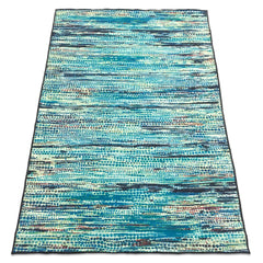 Sajalo Runner rug in Chunary Pattern with back black felt with size 150x225 ( 5 x 7.5 feet )
