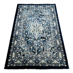 Sajalo Turkish Blue Area Rug 100x150cm