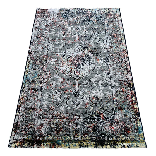 Sajalo Turkish Slate Gray Area Rug 125x170cm