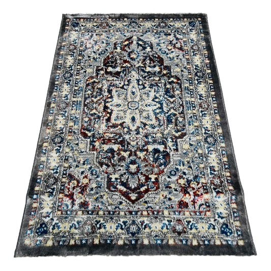 Sajalo Turkish Multi Color Area Rug 125x170cm