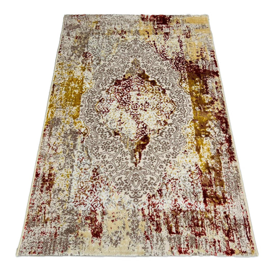 Sajalo Turkish Yellow Gold Area Rug 125x170cm