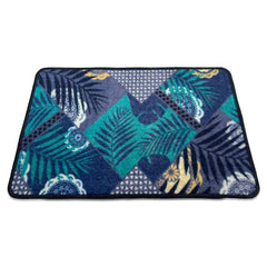 Sajalo Aqua Stripy Door Mat Everyday Used For Dust Control 40x60cm