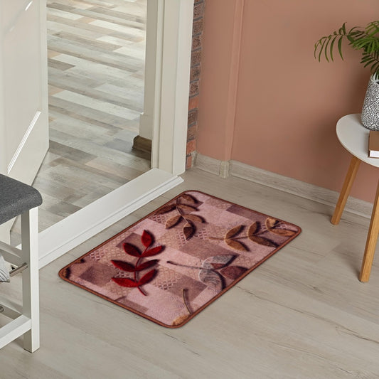 Sajalo Brown Stripy Door Mat Everyday Used For Dust Control 40x60cm