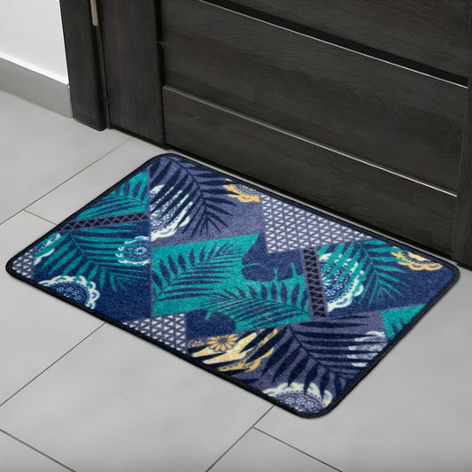 Sajalo Aqua Stripy Door Mat Everyday Used For Dust Control 40x60cm