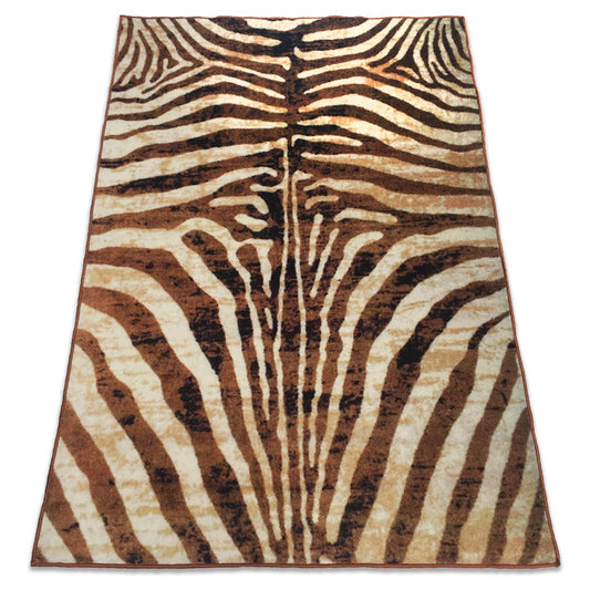 ECO Zebra Print Area Rug 150x225cm (5x8ft)