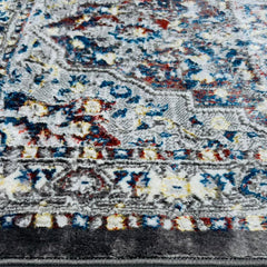 Sajalo Turkish Multi Color Area Rug 100x150cm