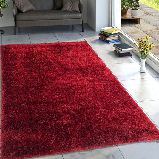 Red Alpine Shaggy Rug