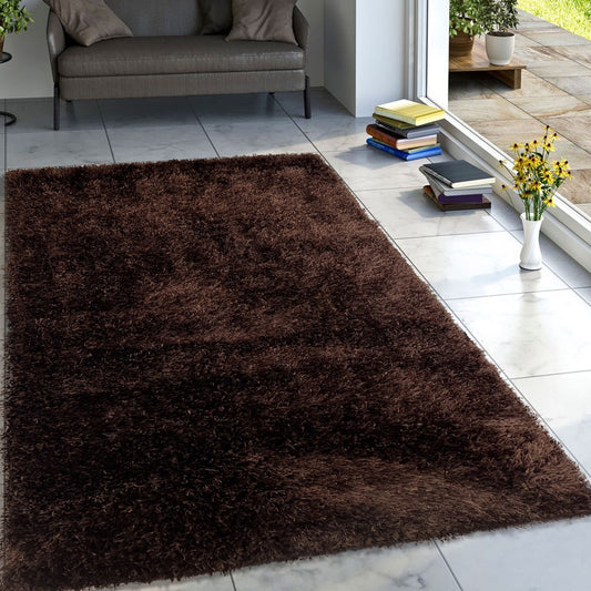 Brown Alpine Shaggy Rug